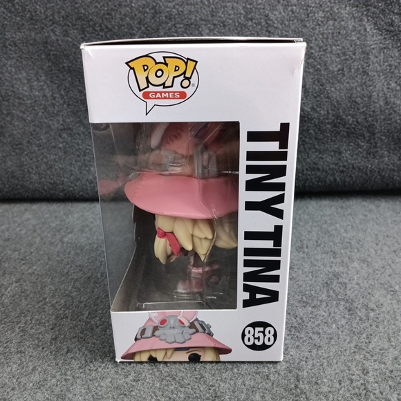 Funko Pop! Games: Tiny Tina's Wonderlands - Tiny Tina #858 Pink Hat Bunny - Picture 3 of 8